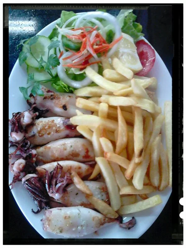 A la Palncha con Ensalada