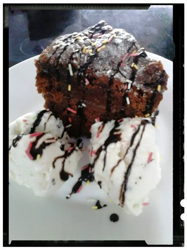 Tarta de Chocolate y Helado